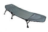 Angelspezi Liege 6-Bein Eco Karpfenliege Stahl Bedchair Angelliege